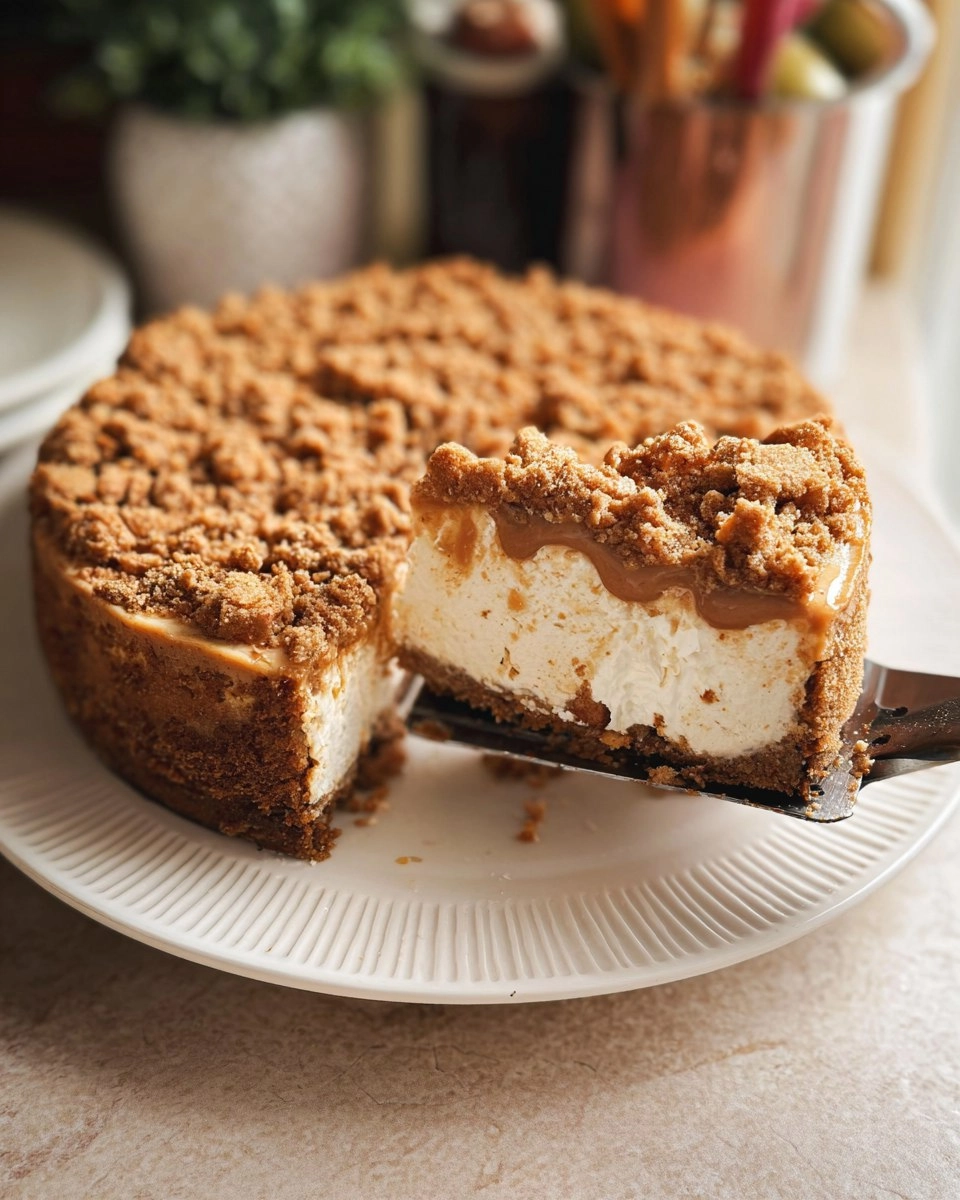 Apfel-Spekulatius-Cheesecake