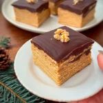 Baumkuchen-mit-Schoko-Glasur-Rezept