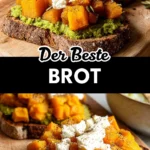 Brot-mit-Erbsenpueree-und-Kuerbis