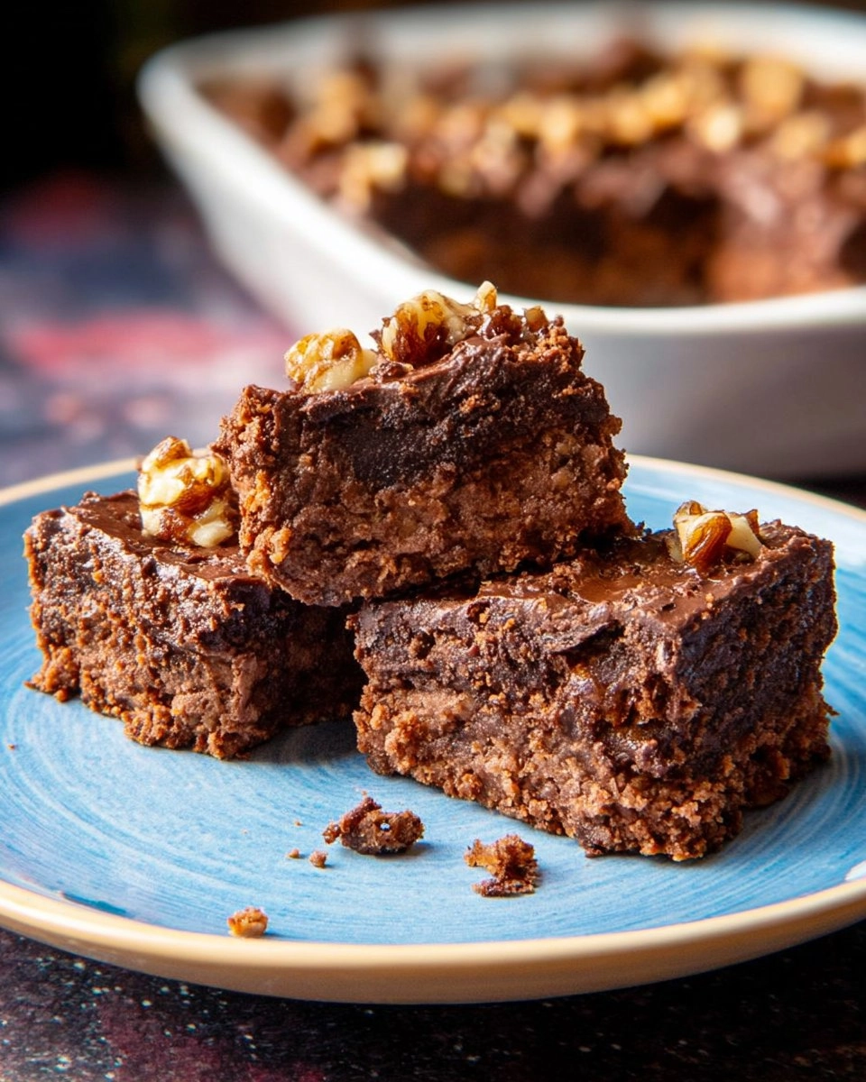 Dattel Mandel Brownies