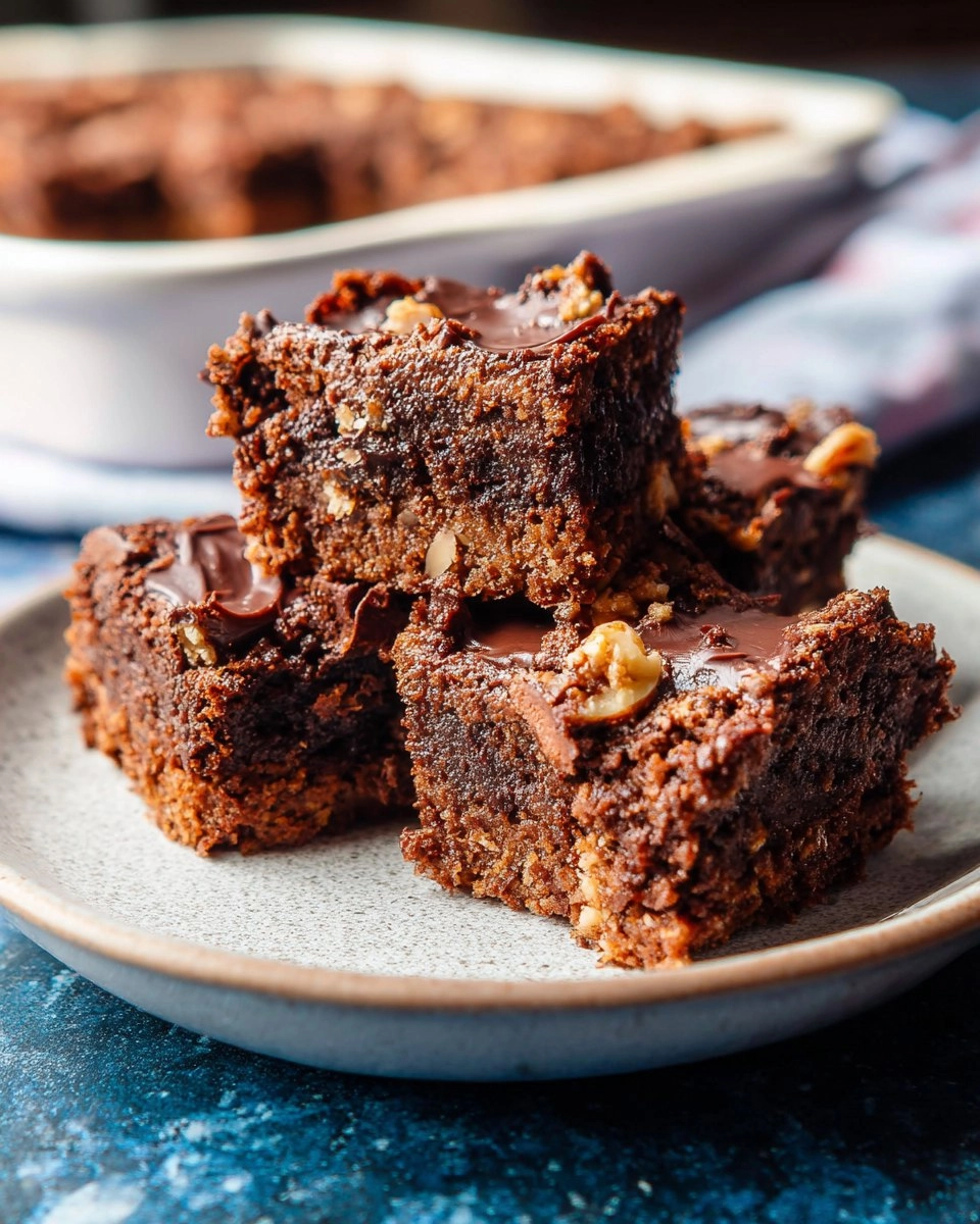 Dattel Mandel Brownies
