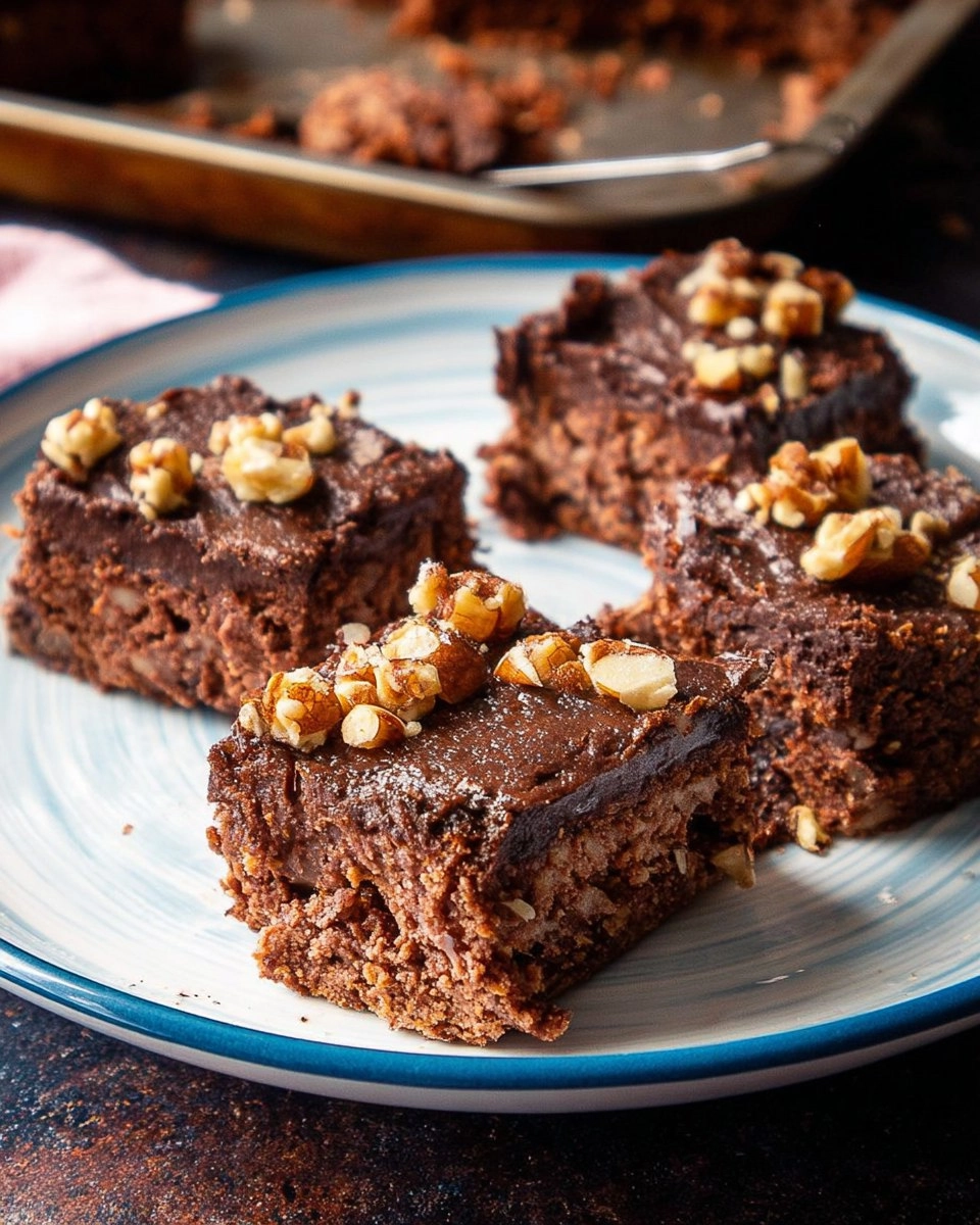 Dattel Mandel Brownies