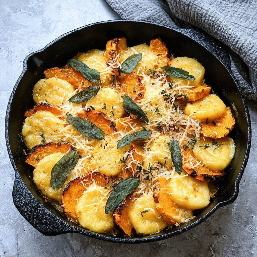 Gnocchi alla Romana mit Kürbis 131 Gnocchi alla Romana mit Kürbis