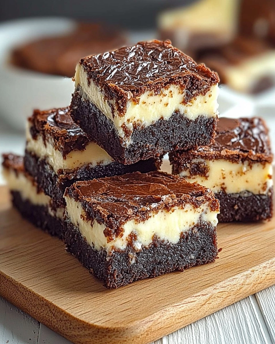 Käsekuchen-Brownies