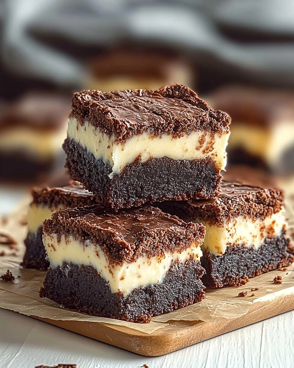 Käsekuchen-Brownies
