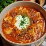Lasagnesuppe-Rezept