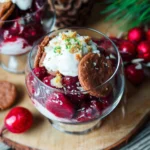 Lebkuchen-Kirsch-Dessert-Rezept