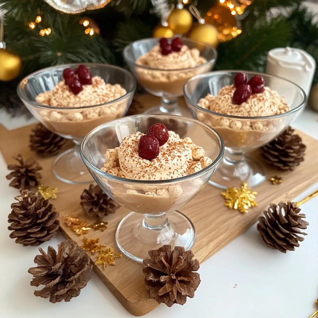 Lebkuchen Kirsch Dessert im Glas 76 Lebkuchen Kirsch Dessert im Glas