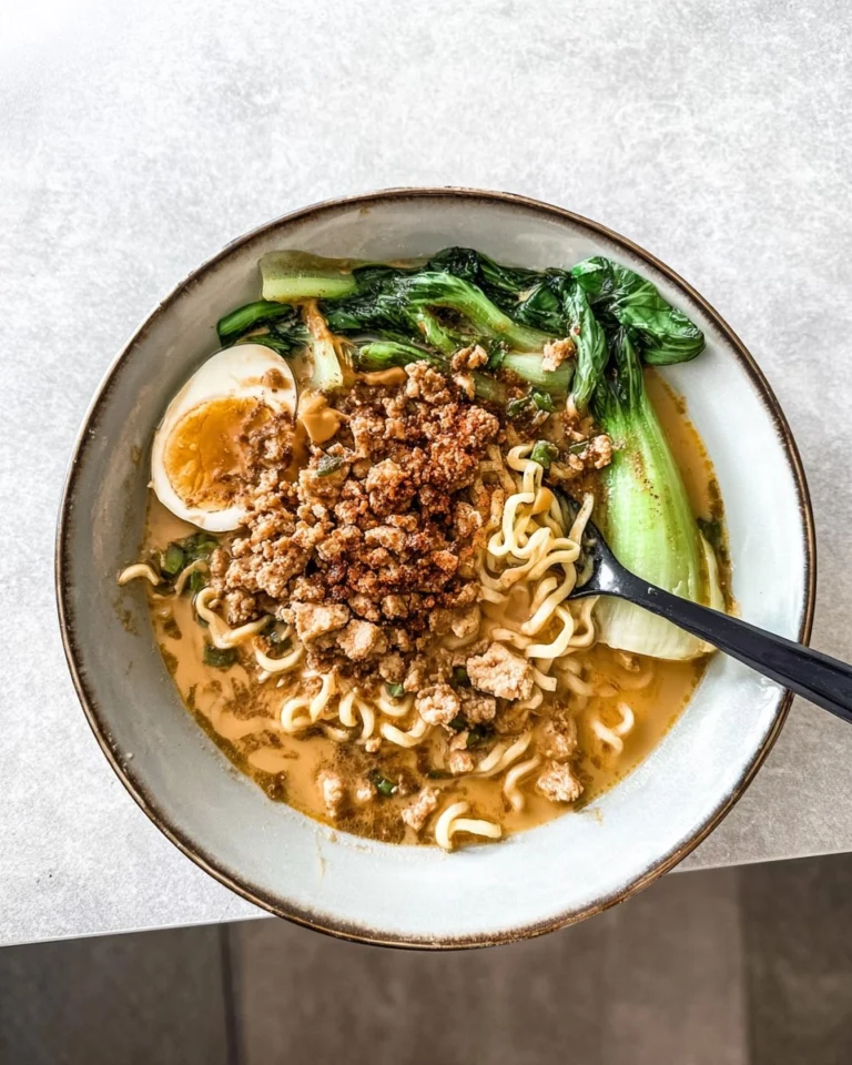 Miso-Erdnuss-Ramen-Rezept