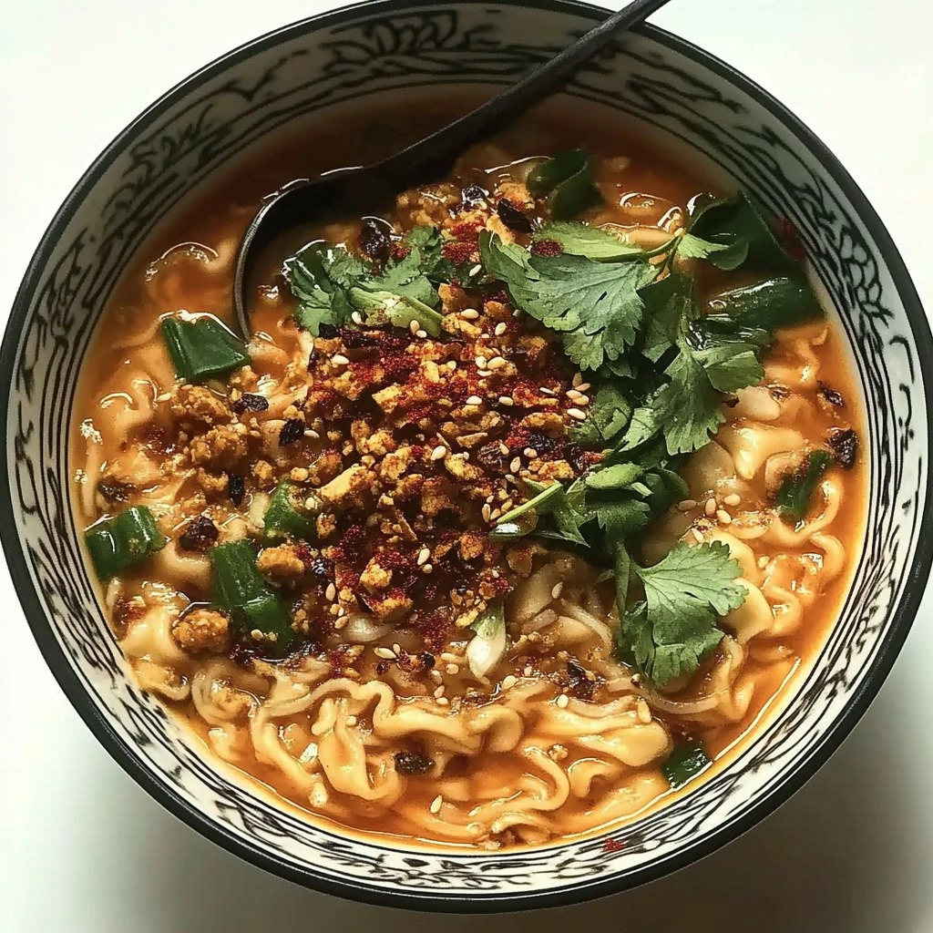 Miso-Erdnuss-Ramen