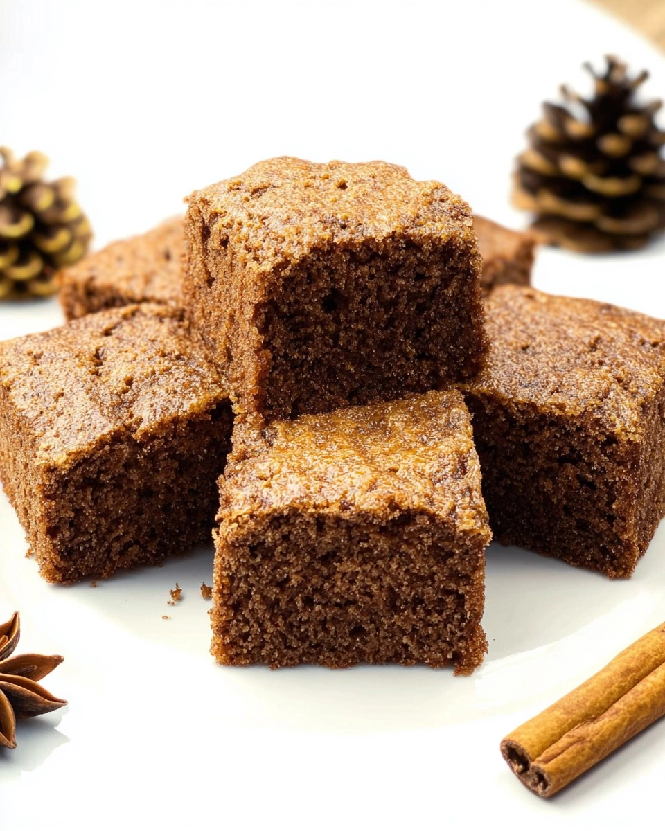 Pfefferkuchen ohne Zucker vom Blech