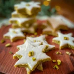 Pistaziensterne-mit-Marzipan-Rezept