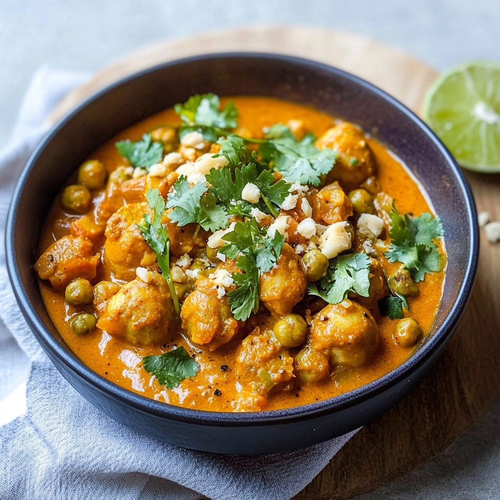 Rosenkohl-Curry mit Kichererbsen
