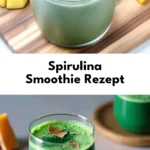Spirulina-Smoothie-mit-Mango-und-Kokos