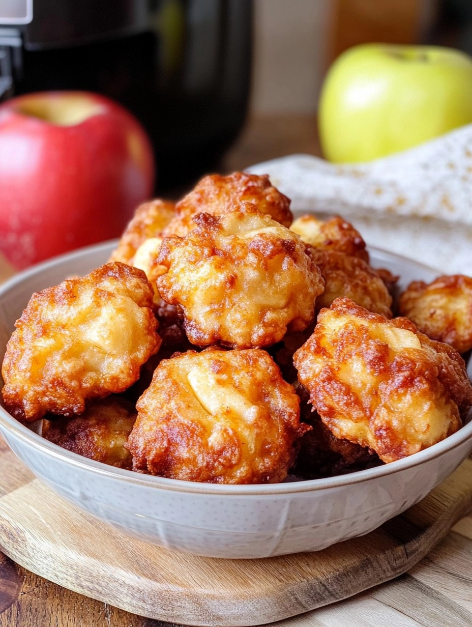 Apfelkrapfen aus dem Airfryer 66 Apfelkrapfen aus dem Airfryer