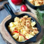 Apple-Crumble-Raclette-Rezept