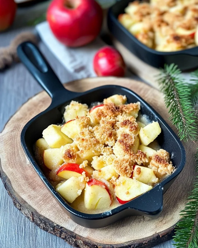 Apple-Crumble-Raclette-Rezept
