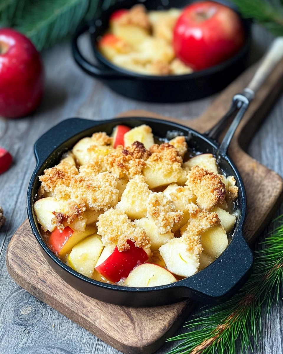 Apple Crumble Raclette