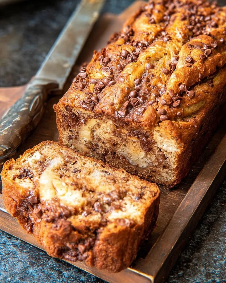 Bananenkuchen-Bananenbrot-mit-Erdnussbutter-Rezept