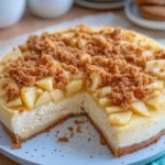 Bratapfel-Cheesecake-mit-Vanillepudding-und-Spekulatius-Rezept