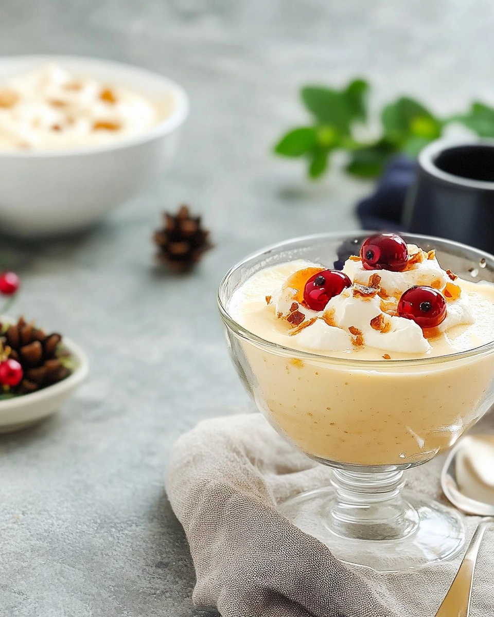 Eierlikör-Mousse aus 4 Zutaten