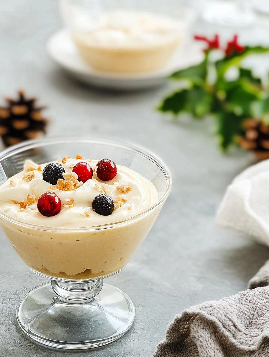 Eierlikör-Mousse aus 4 Zutaten