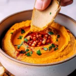Gerösteter Paprikahummus 113 Geroesteter-Paprikahummus-Rezept