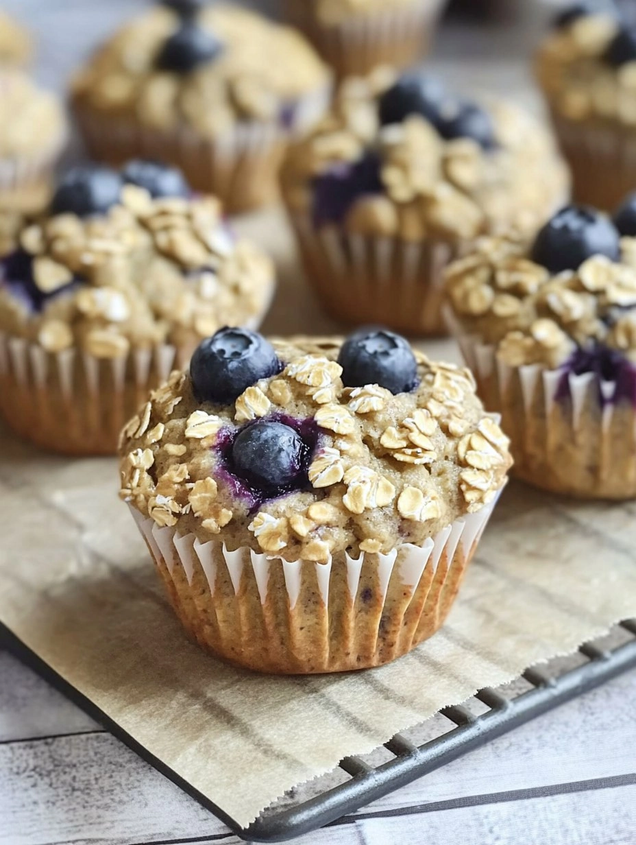 Gesunde Frühstücksmuffins mit Haferflocken & Blaubeeren 101 Gesunde Frühstücksmuffins mit Haferflocken & Blaubeeren
