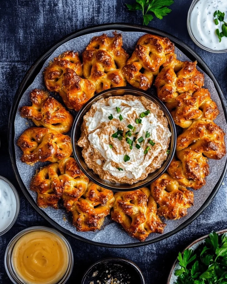 Laugenzupfbrot-Elsaesser-Art-mit-leckerem-Dip-Rezept