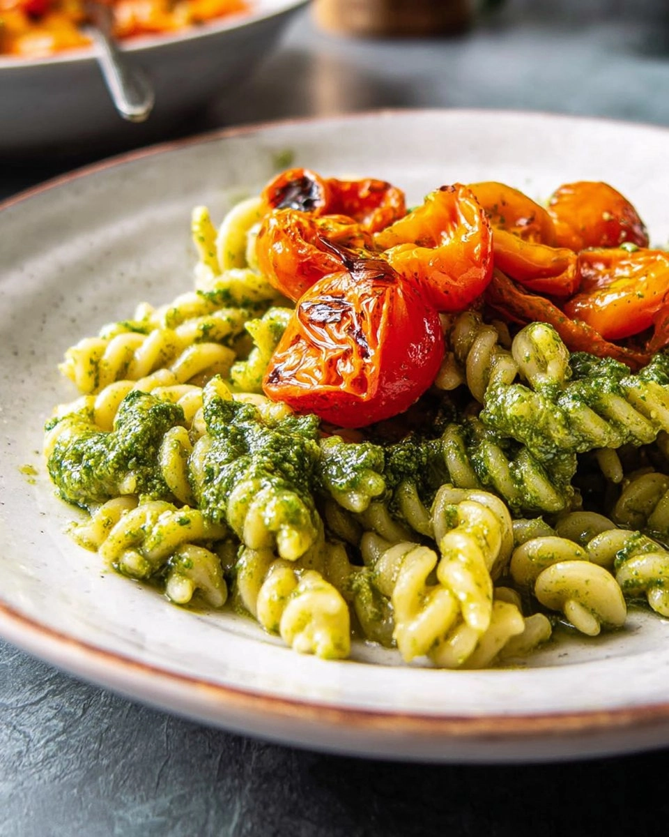 Pasta mit Kürbiskern-Pesto 82 Pasta mit Kürbiskern-Pesto