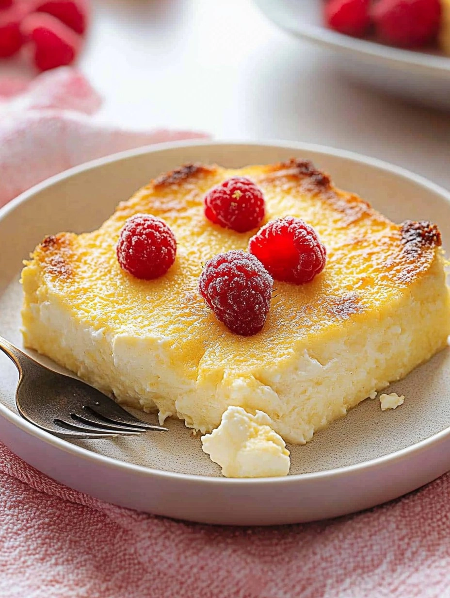 Quarkauflauf mit Grieß & Puddingpulver