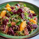 Rote Bete Salat mit Couscous & Orangen 73 Rote-Bete-Salat-Rezept-mit-Cousocous-Orange-Rezept