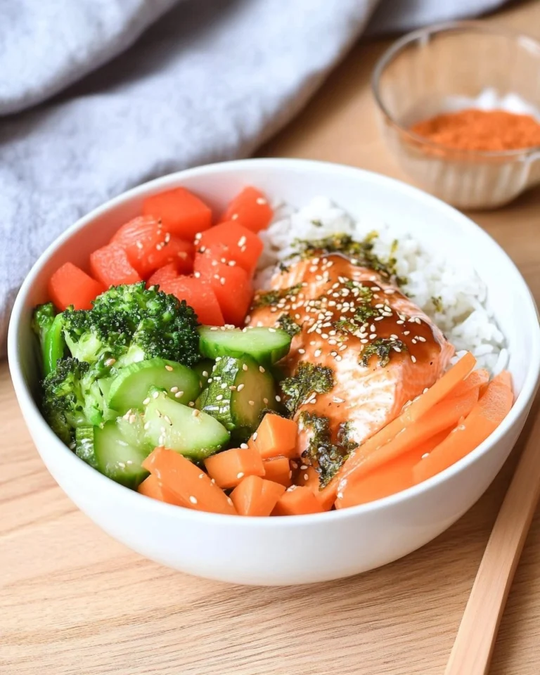 Teriyaki-Lachs-Bowl-mit-Reis-Gemuese-Rezept