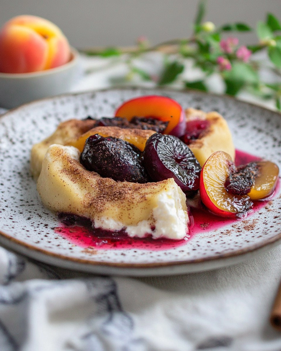 Vegane Topfenknödel mit Zimtzwetschken 117 Vegane Topfenknödel mit Zimtzwetschken