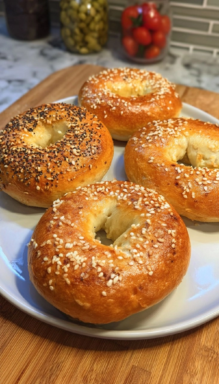 Bagels-Aus-4-Zutaten-Rezept
