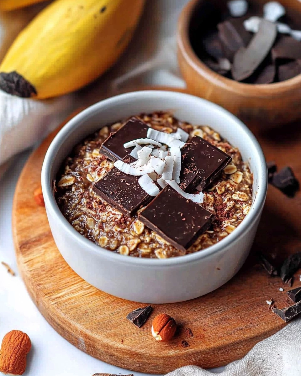 Baked Oatmeal mit Kokos & Schokolade 69 Baked Oatmeal mit Kokos & Schokolade