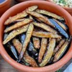 Berenjenas-Fritas-Con-Miel-Rezept