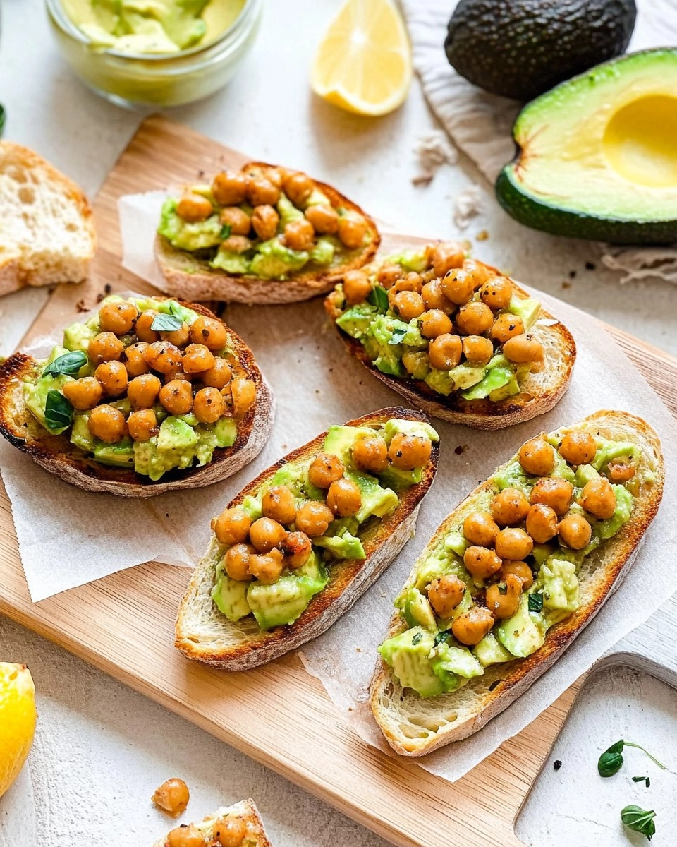 Bruschetta mit Avocado