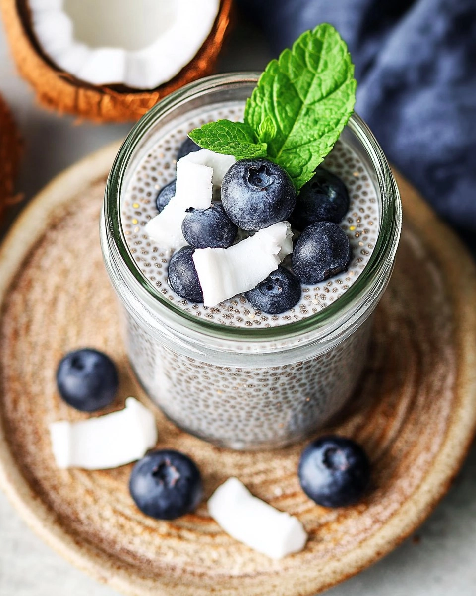 Chia Pudding Mit Kokosmilch