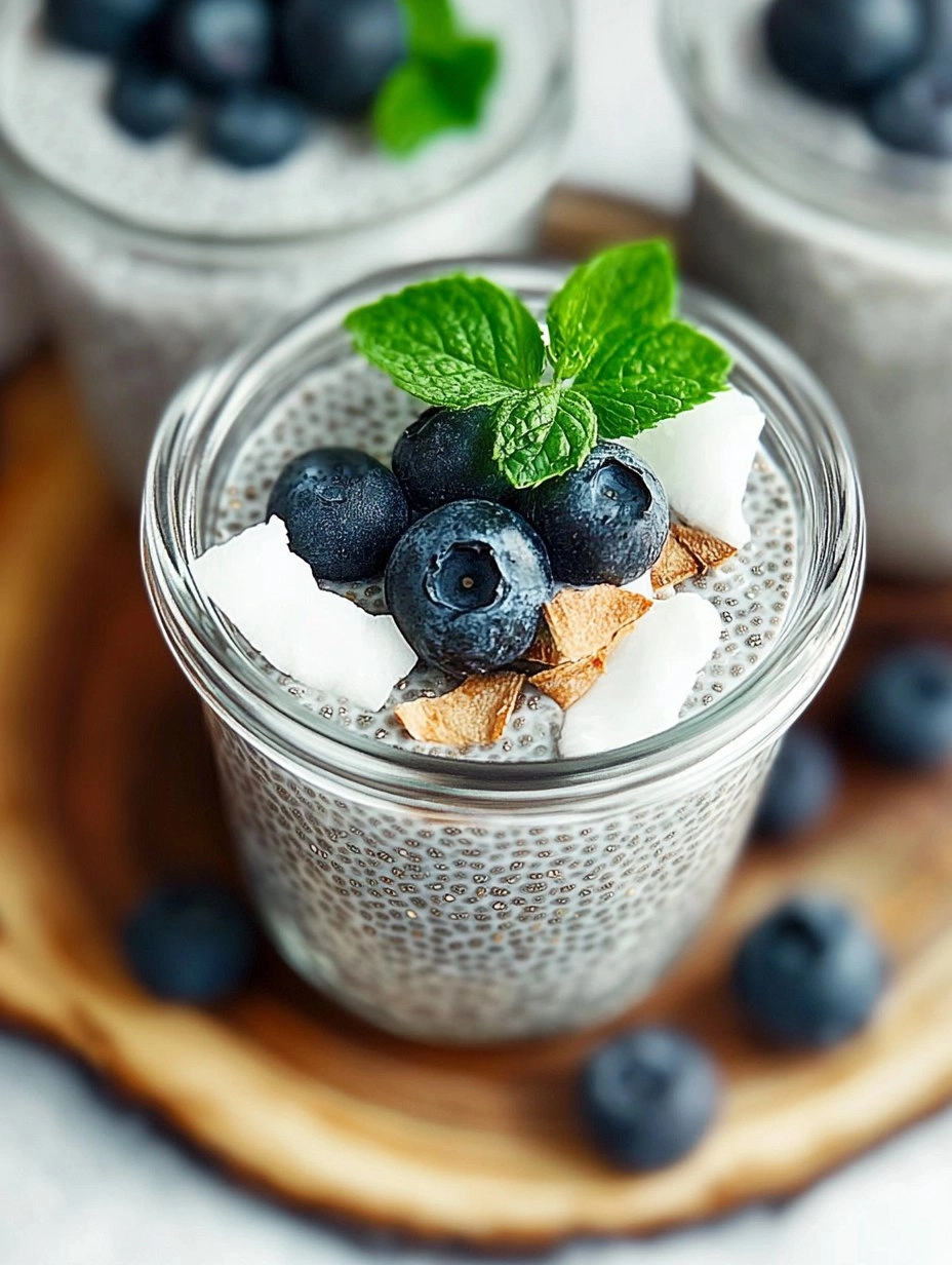 Chia Pudding Mit Kokosmilch