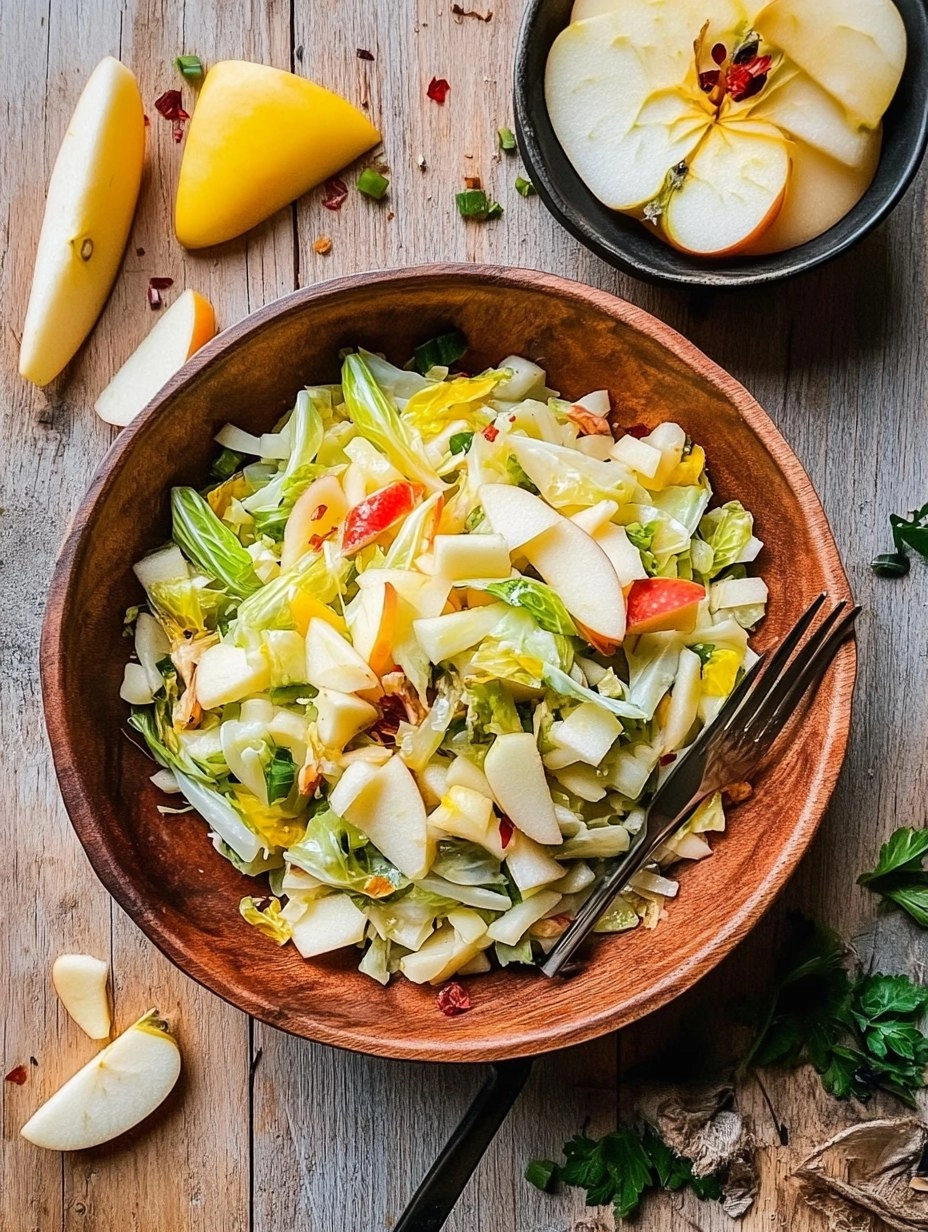 ChicoréE Salat Mit Apfel