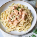 Cremige-Lachsnudeln-Rezept