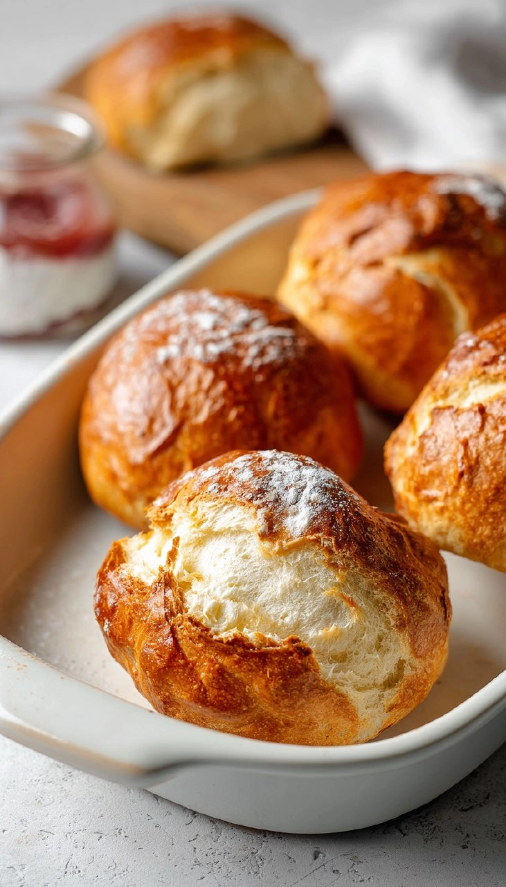 Dinkel-Quark-Brötchen