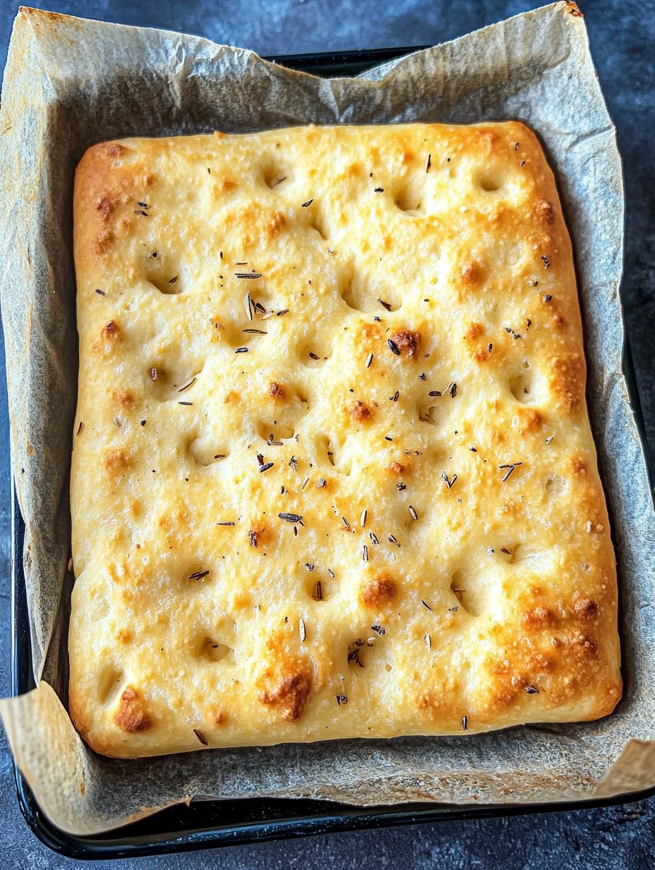 Einfache Saftige Focaccia