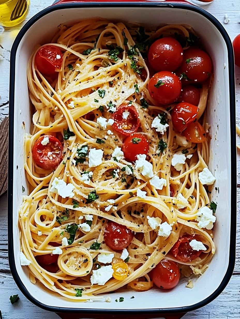 Feta Tomaten Pasta