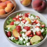 GrüNer Salat Mit Erdbeeren Nektarine & Feta 86 GrueNer-Salat-Mit-Erdbeeren-Nektarine-Feta-Rezept
