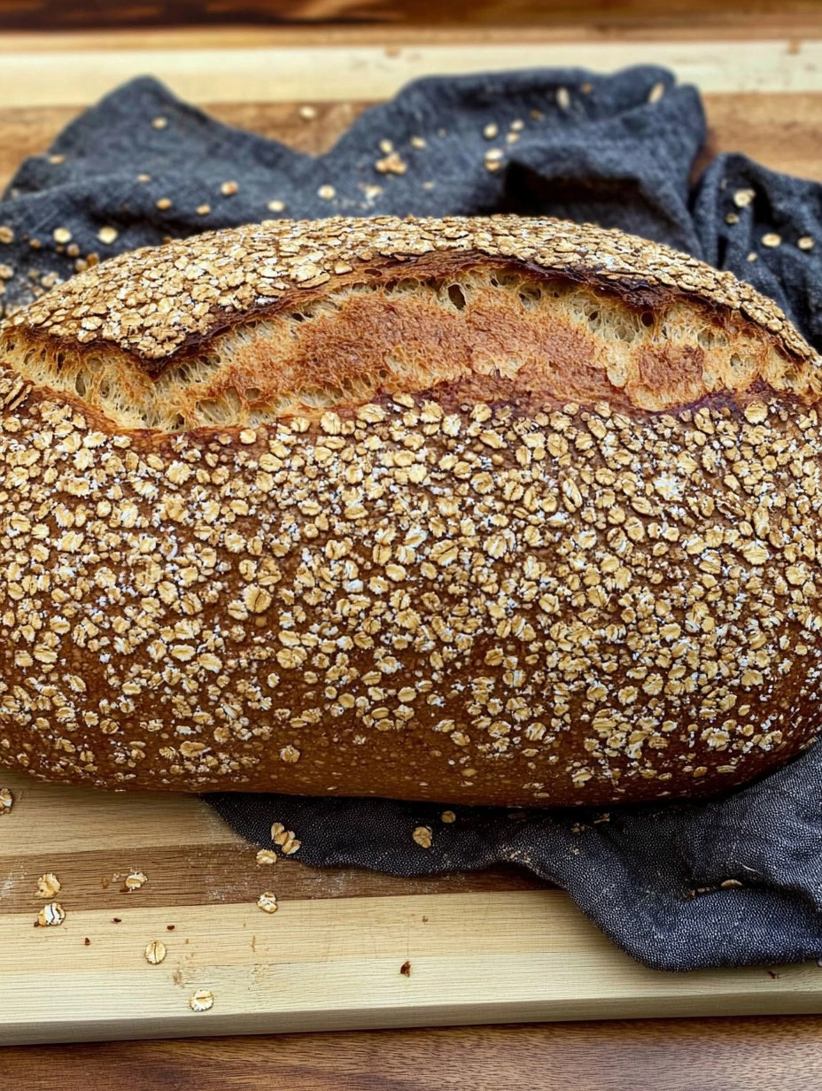 Haferbrot Oder HaferbröTchen Mit Sauerteigresten