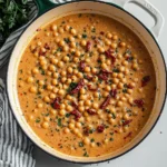 Kichererbsen-Pfanne-mit-getrockneten-Tomaten-Rezept