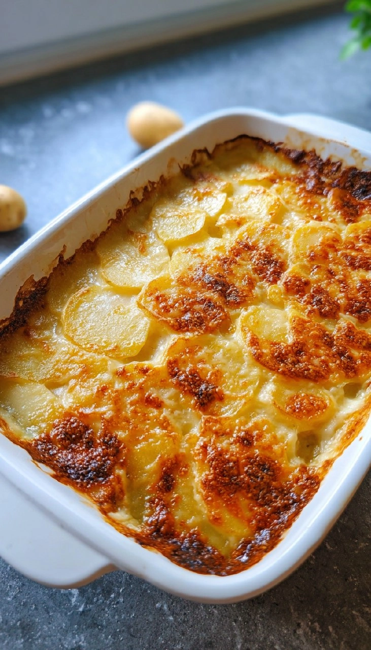 Klassisches Kartoffelgratin