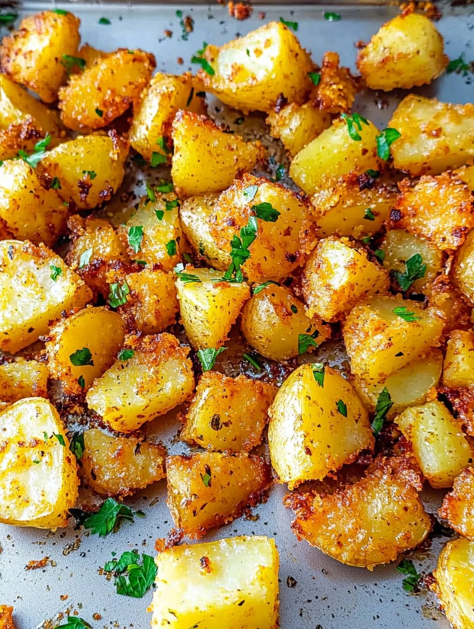 Knusperkartoffeln Krosse Knoblauchkartoffeln